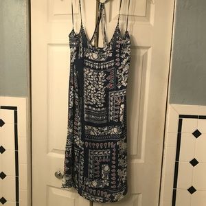 ZARA- Trafaluc Light spaghetti string dress